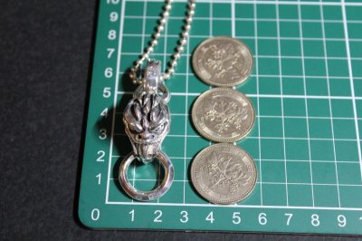画像1: 銀鷲頭  Eagle Head Pendant・イーグルヘッドペンダント（受注生産品・Built to Order Products）
