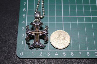 画像1: 銀聖星銅十字架　グランドクロスペンダント・Grand Cross Pendant（受注生産品・Built to Order Products）
