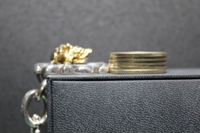 画像3: 銀聖銅幸髑髏十字架　コート・オブ・アームズ　スカルクロスペンダント・Coat of Arms Lucky omen Skull Cross Pendant（受注生産品・Built to Order Products）