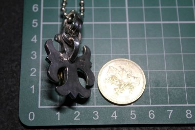 画像2: 銀聖銅幸髑髏十字架　コート・オブ・アームズ　スカルクロスペンダント・Coat of Arms Lucky omen Skull Cross Pendant（受注生産品・Built to Order Products）