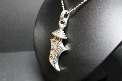 画像1: 銀兆聖剣　Trillion Dagger Pendant・トリリオンダガーペンダント（受注生産品・Built-to-order products）
