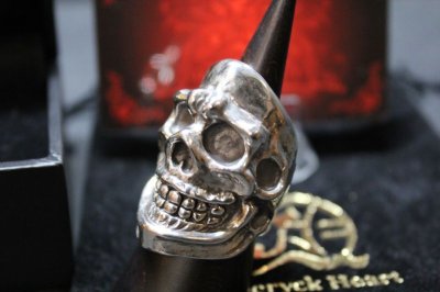 画像2: 銀延臣髑髏輪　Jack Skull Ring・ジャックスカルリング（受注生産品・Built-to-order products）