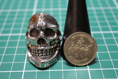 画像3: 銀延臣髑髏輪　Jack Skull Ring・ジャックスカルリング（受注生産品・Built-to-order products）