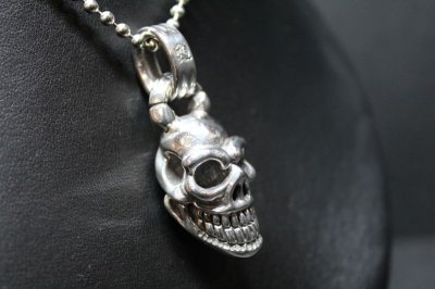 画像2: 銀神悪戯髑髏　God's Prank Skull Pendant・ゴッズプランクスカルペンダント（受注生産品・Built-to-order products）