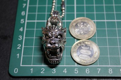 画像3: Berserker Pendant（銀猛戦狼王）バーサーカーペンダント・（受注生産品・Built-to-order products）