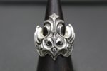 画像1: 銀紋冠輪　クレストクラウンリング・Crest Crown Ring  （受注生産品・Built to Order Products） (1)