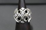 画像1: 銀蕾十字輪　バドクロスリング・Bud Cross Ring　（受注生産品・Built to Order Products） (1)