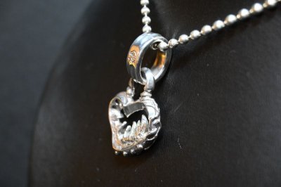 画像2: 銀勇心　ブレイブハートペンダント・Brave Heart Pendant  （受注生産品・Built to Order Products）