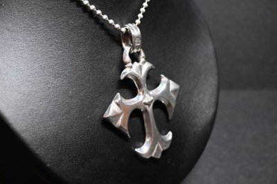 画像1: 銀聖十字架　ホーリークロスペンダント・Holy Cross Pendant（受注生産品・Built to Order Products）
