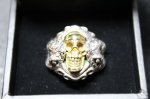 画像7: 銀生死髑髏輪　Dead or Alive Ring(Brass)・デッドorアライブリング（受注生産品・Built-to-order products） (7)