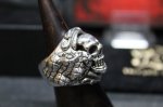 画像5: 銀生死髑髏輪　Dead or Alive Ring(SV925)・デッドorアライブリング（受注生産品・Built-to-order products） (5)