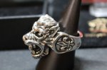 画像5: 銀猛戦狼王輪　Berserker Ring・バーサーカーリング（受注生産品・Built-to-order products） (5)