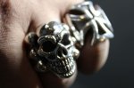 画像10: 銀神悪戯髑髏　God's Prank Skull Ring・ゴッドスカルリング（受注生産品・Built-to-order products） (10)