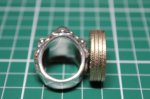 画像9: 銀生死髑髏輪　Dead or Alive Ring(Brass)・デッドorアライブリング（受注生産品・Built-to-order products） (9)