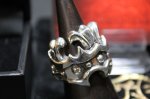 画像4: 銀大王冠輪　Big Crown Ring・ビッグクラウンリング（受注生産品・Built-to-order products） (4)