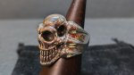 画像5: 銀神悪戯髑髏　God's Prank Skull Ring・ゴッドスカルリング（受注生産品・Built-to-order products） (5)