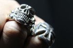 画像12: 銀神悪戯髑髏　God's Prank Skull Ring・ゴッドスカルリング（受注生産品・Built-to-order products） (12)