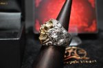 画像3: 銀生死髑髏輪　Dead or Alive Ring(K18)・デッドorアライブリング（受注生産品・Built-to-order products） (3)