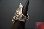 画像5: 銀単眼巨人髑髏輪　Cyclops Skull Ring・サイクロプススカルリング（受注生産品・Built-to-order products） (5)