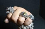 画像15: 銀猛戦狼王輪　Berserker Ring・バーサーカーリング（受注生産品・Built-to-order products） (15)
