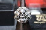 画像3: 銀生死髑髏輪　Dead or Alive Ring(SV925)・デッドorアライブリング（受注生産品・Built-to-order products） (3)