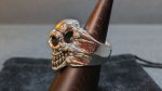 画像7: 銀神悪戯髑髏　God's Prank Skull Ring・ゴッドスカルリング（受注生産品・Built-to-order products） (7)
