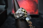 画像4: 銀生死髑髏輪　Dead or Alive Ring(K18)・デッドorアライブリング（受注生産品・Built-to-order products） (4)