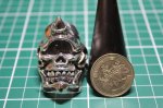 画像9: 銀単眼巨人髑髏輪　Cyclops Skull Ring・サイクロプススカルリング（受注生産品・Built-to-order products） (9)