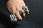 画像13: 銀猛戦狼王輪　Berserker Ring・バーサーカーリング（受注生産品・Built-to-order products） (13)
