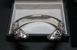 画像10: 銀双鷲頭幸運腕輪　Good Luck Eagle Bangle・グッドラックイーグルバングル（受注生産品・Built-to-order products） (10)