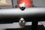 画像4: 銀双蛇頭幸運腕輪　Good Luck Viper Bangle・グッドラックバイパーバングル（受注生産品・Built-to-order products） (4)