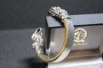 画像8: 銀双鷲頭幸運腕輪　Good Luck Eagle Bangle・グッドラックイーグルバングル（受注生産品・Built-to-order products） (8)