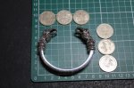 画像12: 銀双鷲頭幸運腕輪　Good Luck Eagle Bangle・グッドラックイーグルバングル（受注生産品・Built-to-order products） (12)