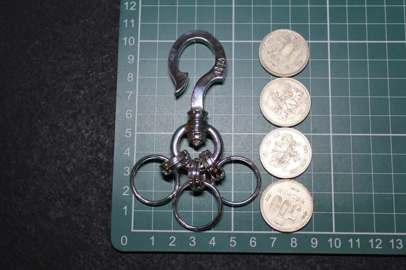 画像4: 銀財宝鉤爪鍵鎖 Treasure Fook Key Chain・トレジャーフックキーチェーン(受注生産品・Built to Order Products) (4)