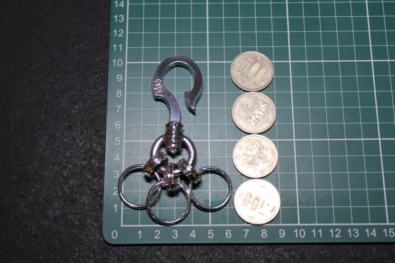 画像5: 銀財宝鉤爪鍵鎖 Treasure Fook Key Chain・トレジャーフックキーチェーン(受注生産品・Built to Order Products) (5)