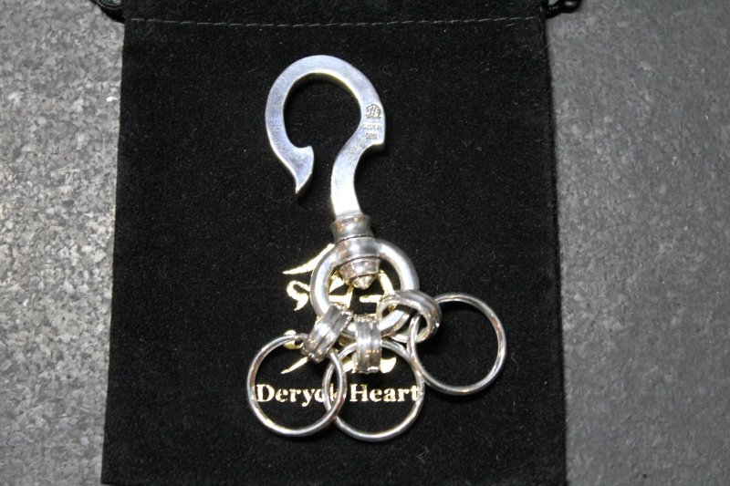 画像3: 銀財宝鉤爪鍵鎖 Treasure Fook Key Chain・トレジャーフックキーチェーン(受注生産品・Built to Order Products) (3)