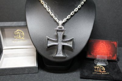 画像1: 銀大鉄十字架　Iron Cross Pendant(特L)　（受注生産品・Built-to-order products） 