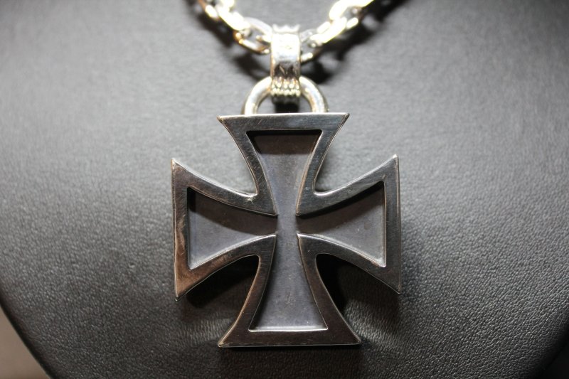画像3: 銀大鉄十字架　Iron Cross Pendant(特L)　（受注生産品・Built-to-order products）  (3)