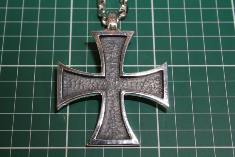 画像9: 銀大鉄十字架　Iron Cross Pendant(特L)　（受注生産品・Built-to-order products）  (9)