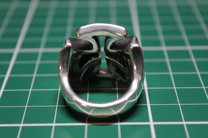 画像11: 銀鉄十字架輪　Iron Cross Ring(type2)・アイアンクロスリングtype2（受注生産品・Built-to-order products） (11)