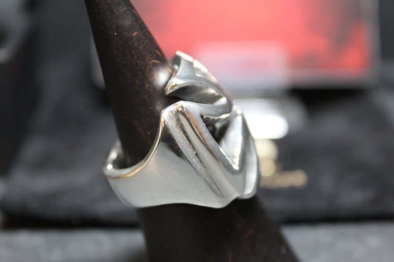画像6: 銀鉄十字架輪　Iron Cross Ring(type2)・アイアンクロスリングtype2（受注生産品・Built-to-order products） (6)