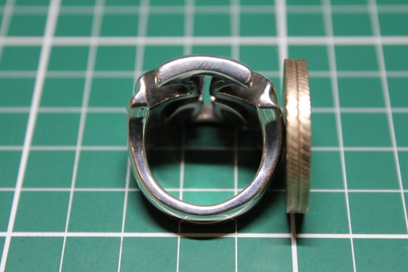 画像12: 銀鉄十字架輪　Iron Cross Ring(type2)・アイアンクロスリングtype2（受注生産品・Built-to-order products） (12)