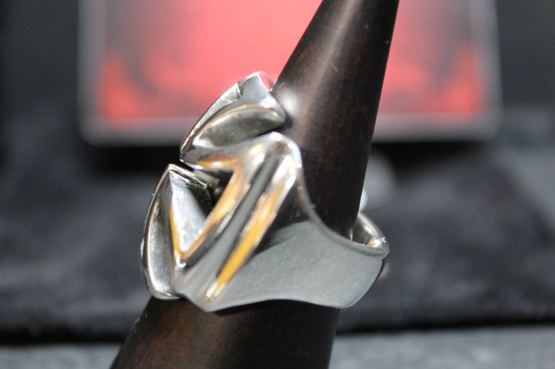 画像9: 銀鉄十字架輪　Iron Cross Ring(type2)・アイアンクロスリングtype2（受注生産品・Built-to-order products） (9)