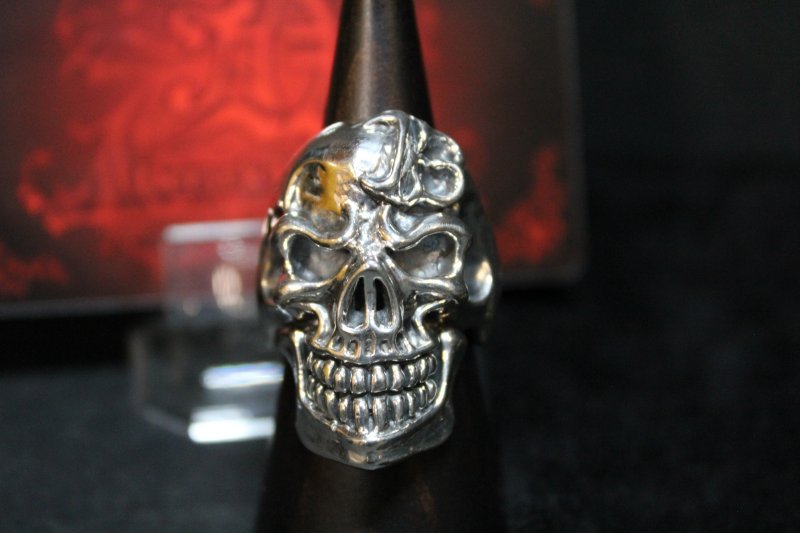 画像3: 銀十三髑髏輪　Thirteen Skull Ring（受注生産品・Built-to-order products） (3)