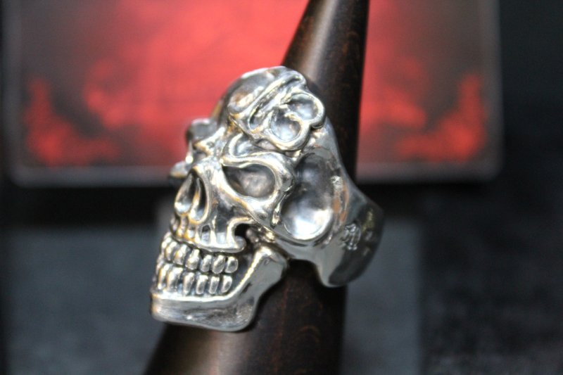 画像4: 銀十三髑髏輪　Thirteen Skull Ring（受注生産品・Built-to-order products） (4)