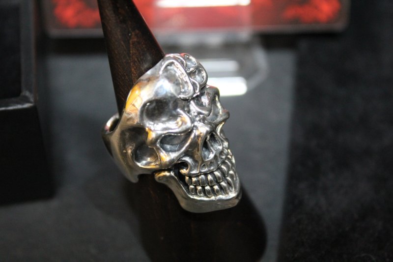 画像9: 銀十三髑髏輪　Thirteen Skull Ring（受注生産品・Built-to-order products） (9)