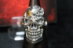 画像1: 銀十三髑髏輪　Thirteen Skull Ring（受注生産品・Built-to-order products） (1)