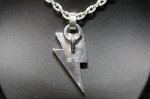 画像9: 銀稲妻一閃　Lightning Pendant(稲妻ペンダント）・（受注生産品・Built-to-order products） (9)