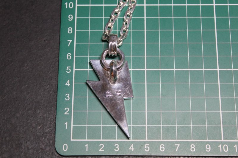 画像11: 銀稲妻一閃(L)　Lightning Pendant(稲妻ペンダント）・（受注生産品・Built-to-order products） (11)