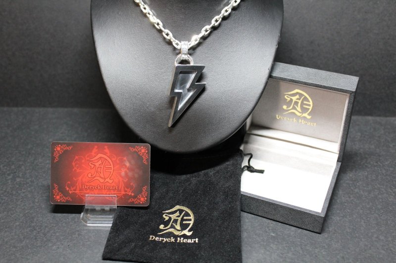画像2: 銀稲妻一閃(L)　Lightning Pendant(稲妻ペンダント）・（受注生産品・Built-to-order products） (2)